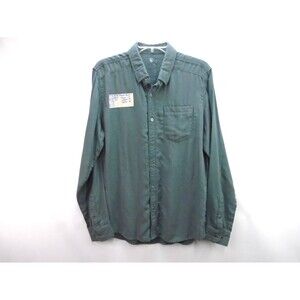 Kuhl Avant Shirt Mens Size L Button Up Green Long Sleeve Outdoor RARE SAMPLE Top